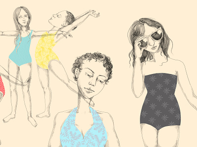 Bathing Suits II illustration