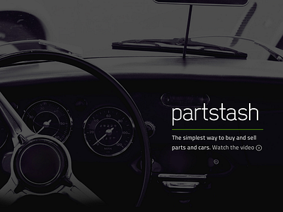 Partstash Getting Started css html web website
