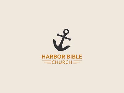 Harbor Bible Church Logo anchor boat church logo