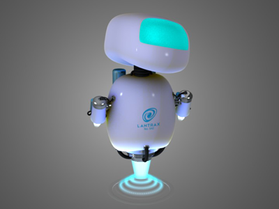 Meet Melvin 3d blender character logo melvin robot