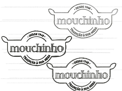 mouchinho branding design logo