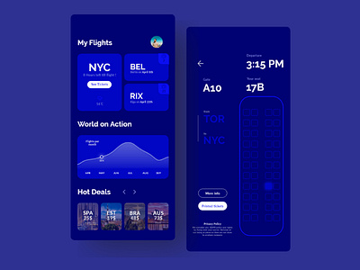 Airlane app concept adobe xd airline app app ui plane ui ui ux designer ux website concept