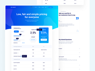 Price Page Redesign blue design ecommerce page plans price pricing subscription ui ux website