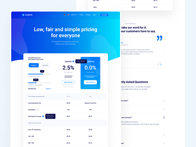 Price Page Redesign