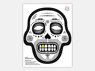Thrillist Halloween Illustration art direction calavera design digital illustration graphic design graphicdesign halloween illustration skull skull illustration