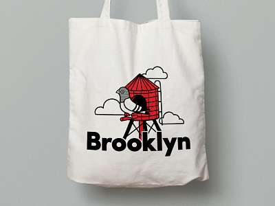 Pigeon tote bag