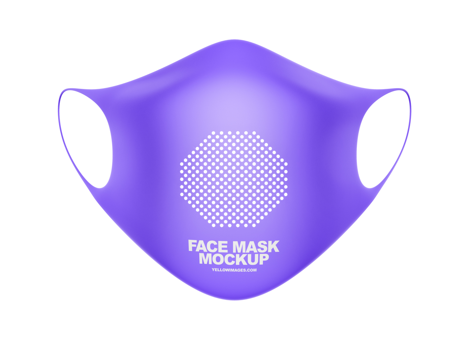 Download Free Face Mask Mockup By Vadim On Dribbble PSD Mockup Template