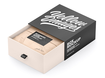 Opened Box Mockup