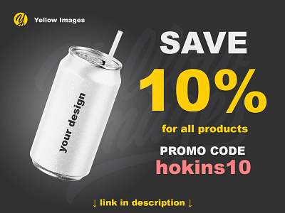 Yellow Images SAVE 10% FOR ALL PRODUCTS! ONLY NOW! branding cryptoart design discount free illustration mock up mock up mockup mockups mockups design packaging photoshop psd save template templates yellow images yellowimages your design
