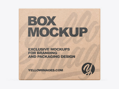 Kraft Box Mockup box pack box mockup cardboard carton carton box design gift gift box jewelry jewelry box kraft kraft box mockup package packaging paper paper box phone box storage