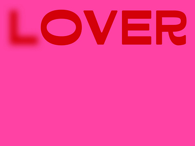 Lover or Over branding collage design display font fun graphic design illustration logo type typography ui