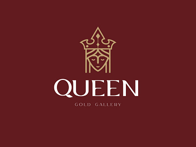 logo design Queen gold gallery