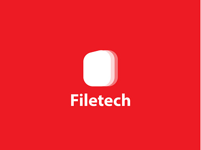 logo design filetech branding design illustrator logo logodesign minimal