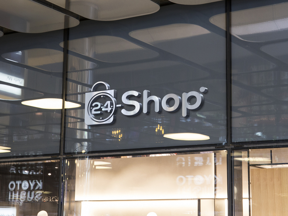 24E-Shop Logo by MOHIBBULLAH on Dribbble