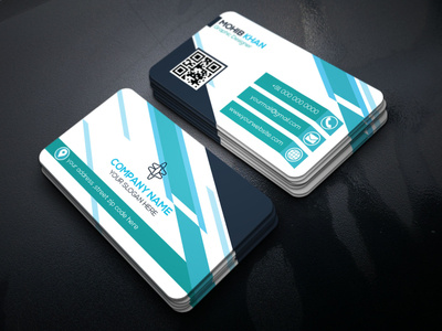 Business Card by MOHIBBULLAH on Dribbble