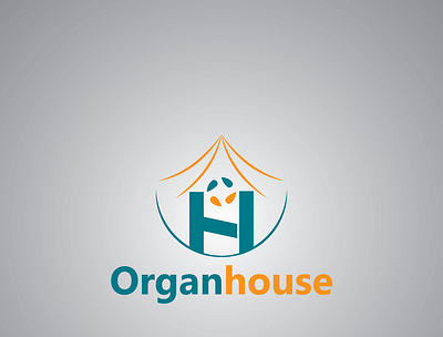 Organhouse logo concept logo logo design logodesign logotype vector