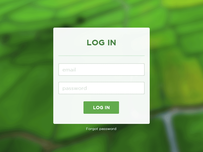 Flat Log In GIF