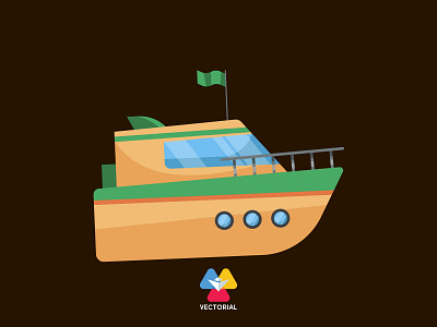 ship vector adobe illustrator design flat flat design flatdesign icon illustration illustrator logo tutorial vector