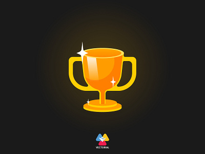 Winner Cup design flat flat design flatdesign icon illustration illustrator logo tutorial vector vectorial