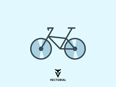 Bicycle icon adobe illustrator bicycle bicycle icon bicycles bike design flat flat design flatdesign icon illustration illustrator logo tutorial vector vectorial