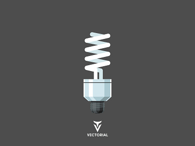 Light Bulb design flat flat design flatdesign icon illustration illustrator light bulb light bulb icon logo tutorial vector