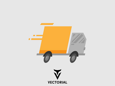 Delivery Truck delivery delivery truck design flat flat design flatdesign icon illustration illustrator logo truck tutorial vector