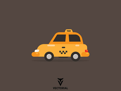 Taxi design flat flat design flatdesign icon illustration illustrator logo taxi taxi car tutorial vector vectorial