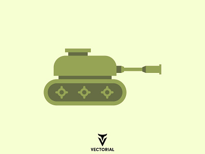 Flat design Tank flat design flat tank game icon icon panzer tank tank icon tank vector
