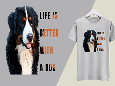 T-Shirt For Dog Lovers | T-Shirt Design