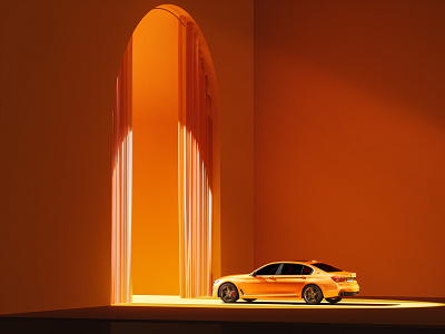 BMW M760i full CGI 3D. 3d 3d art 3d artist 3dsmax automotive car cgi clean product product rendering rendering renderings