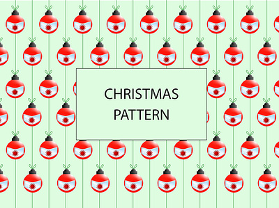 Christmas Pattern - Corona creation drawing dribbble photoshop drawing illustration illustrator cc vector