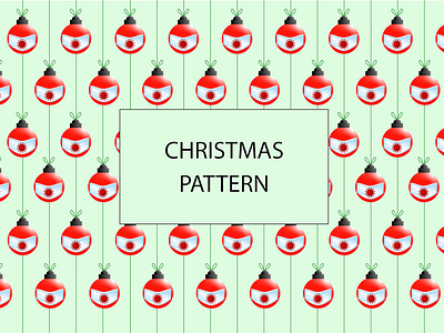 Christmas Pattern - Corona creation drawing dribbble photoshop drawing illustration illustrator cc vector