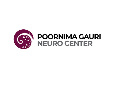 Identity design for Poornima Gauri Neuro Center brand identity branding design logo veerendratikhe