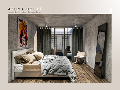 Azuma House 3D Render 3dsmax architecture design interior interior architecture vray