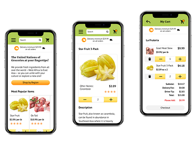 Online Grocery Delivery delivery app design grocery app grocery delivery grocery online mobile web mobile website ui user interface user interface design web