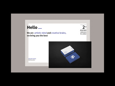 BDTD - Hello presentation agency artistic direction brand identity branding digital illustrator photoshop template template design vector