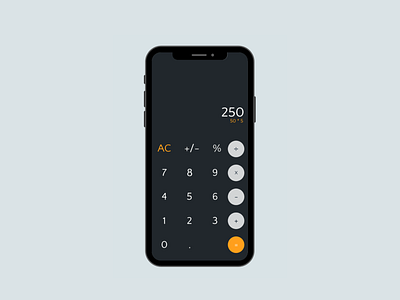 Calculator App calculator design ui ux
