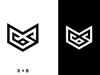 X6 logo app branding design icon illustration lettering logo minimalist sketch template web