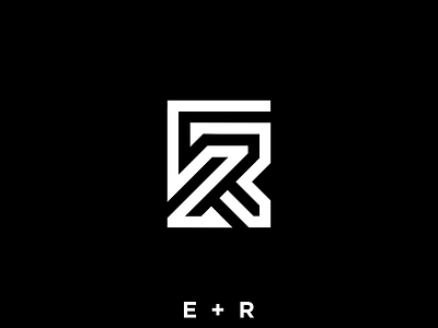 ER LOGO CPNCEPT animation branding design dubai icon illustration lettering logo minimalist typography