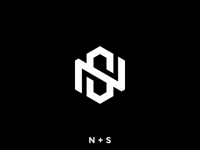 NS LOGO DESIGN animation art branding design icon illustration lettering logo minimalist sketch