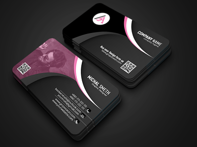 Business card Fashions business card psd business card visiting card