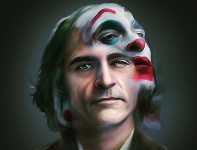 JOKER 2019 Digital Painting digital illustration digital painting digitalart illustration joker joker2019 movie poster