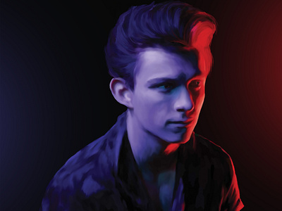 Tom Holland Digital Painting