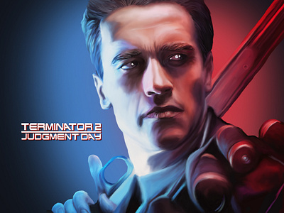 Terminator 2 Digital Painting