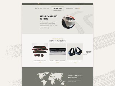 Auto parts e-commerce homepage auto automotive ecommerce ecommerce design shopify web design