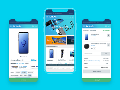 Takas - E-commerce Mobile app app design branding buy card cart category design ecommerce icons ios mobile order payment shopping sri lanka ui ux