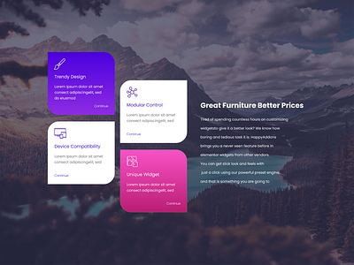 Feature Box | Services | Info Box Element - 12 for Web Templates design features info box services uidesign uidesigns ux