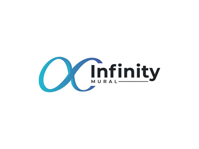 Infinity Logo advertising brand identity branding community design infinity logo logo mural