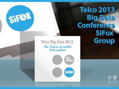 Telco Big Data 2013 Conference SiFox Group branding brochure catalogue design editorial identity promo