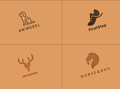 Logo Design animal animal logo branding design flat icon illustration logo minimal mockup psd vector